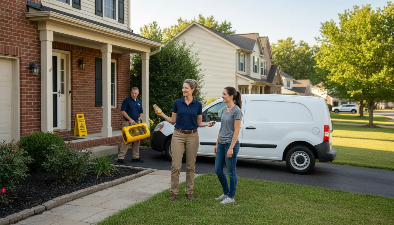 Water restoration image for Mildew Remediation in Allston, MA